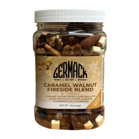 Germack Holiday Caramel Walnut Fireside Blend Jar