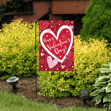Load image into Gallery viewer, Briarwood Lane Heart Toss Garden Flag