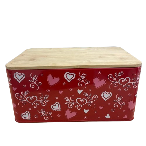 Temp-tations Metal Romance Collection: Breadbox or Canister Set