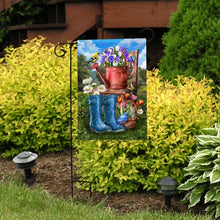 Load image into Gallery viewer, Briarwood Lane In the Garden Spring Garden Flag