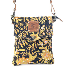 Load image into Gallery viewer, Myra Bag Golden Noir Sunlit Grove Crossbody Bag