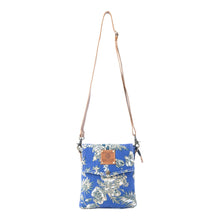 Load image into Gallery viewer, Myra Bag Willow Blue Azure Bloom Crossbody Bag