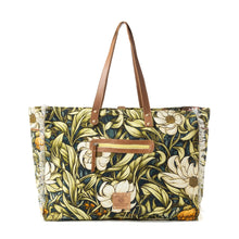 Load image into Gallery viewer, Myra Bag Dark Green Lovely Florals Weekender Bag