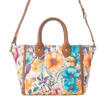 Load image into Gallery viewer, Myra Bag Boho Fiesta Rosy Trails Crossbody Bag