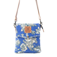 Load image into Gallery viewer, Myra Bag Willow Blue Azure Bloom Crossbody Bag