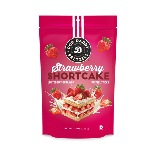 Pop Daddy Strawberry Shortcake Seasoned Pretzels (LIMITED EDITION)