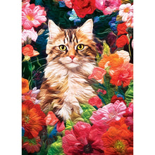 Load image into Gallery viewer, Quilted Flower Garden Hiding 1000 Piece Quilted Puzzle