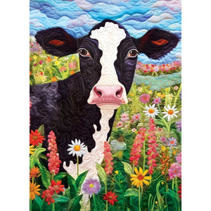 Quilted Frolic in the Fields 1000 Piece Quilted Puzzle