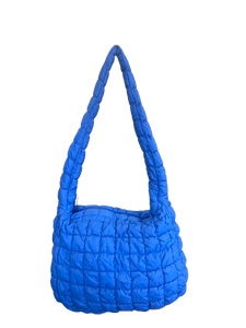 Quilted Puffer Tote Bag