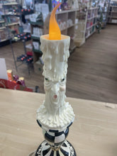 Load image into Gallery viewer, MacKenzie-Childs Set of 2 Haunted House Spooky Illuminated Candles