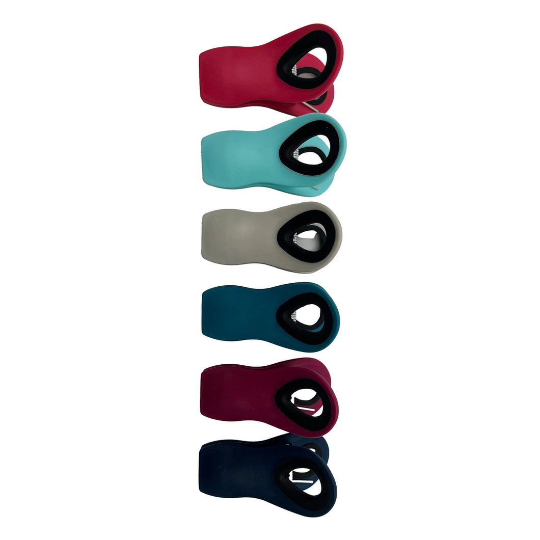 Set of 6 Magnetic Bag/Chip Clips