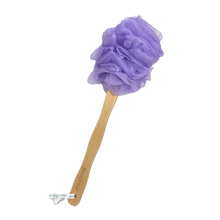 Load image into Gallery viewer, Spa Sister Loofah Net Sponge Stick
