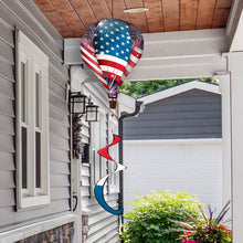 Load image into Gallery viewer, Briarwood Lane Stars and Stripes Hot Air Balloon Wind Twister