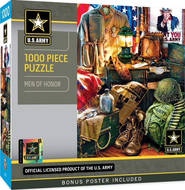 U.S. Army Men of Honor 1000 Piece Puzzle