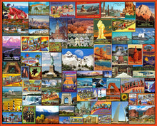 Load image into Gallery viewer, White Mountain Best Places in America 1000 Piece Jigsaw Puzzle