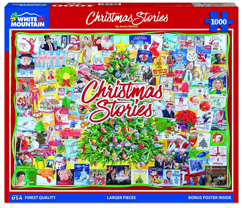 White Mountain Christmas Stories 1000 Piece Jigsaw Puzzle