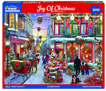 Load image into Gallery viewer, White Mountain Joy of Christmas 1000 Piece Jigsaw Puzzle