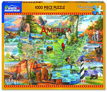 Load image into Gallery viewer, White Mountain National Parks of America 1000 Piece Jigsaw Puzzle