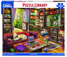 Load image into Gallery viewer, White Mountain Puzzle Library 1000 Piece Jigsaw Puzzle