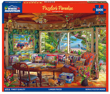 Load image into Gallery viewer, White Mountain Puzzler's Paradise 1000 Piece Jigsaw Puzzle