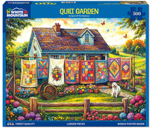 Load image into Gallery viewer, White Mountain Quilt Garden 500 Piece Jigsaw Puzzle