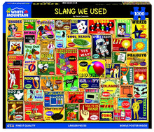 Load image into Gallery viewer, White Mountain Slang We Used 1000 Piece Jigsaw Puzzle