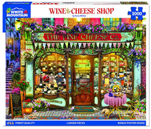 Load image into Gallery viewer, White Mountain Wine &amp; Cheese Shop 1000 Piece Jigsaw Puzzle