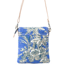 Load image into Gallery viewer, Myra Bag Willow Blue Azure Bloom Crossbody Bag