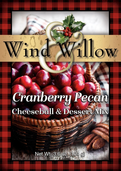 Wind & Willow Cranberry Pecan Cheeseball & Dessert Mix