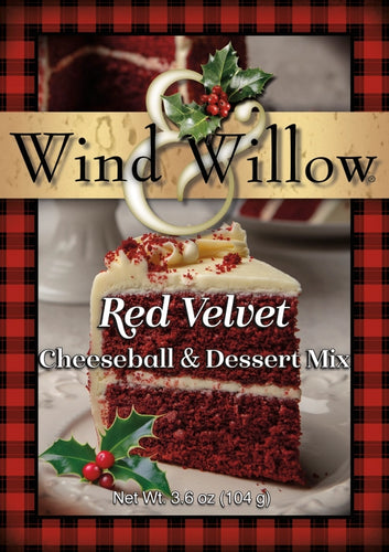 Wind & Willow Red Velvet Cheeseball & Dessert Mix