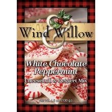 Load image into Gallery viewer, Wind &amp; Willow White Chocolate Peppermint Cheeseball &amp; Dessert Mix