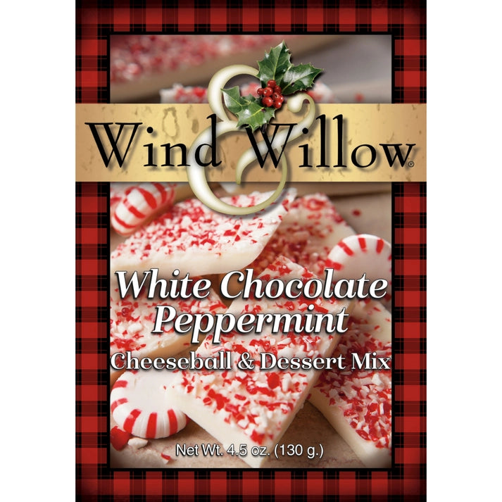 Wind & Willow White Chocolate Peppermint Cheeseball & Dessert Mix