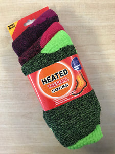 Women’s Heated Thermal Socks (3 Pairs)