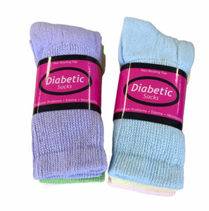 Women’s Non-Binding Diabetic Socks (3 Pairs)