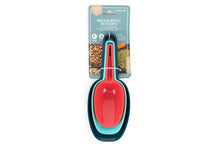 Load image into Gallery viewer, Core Kitchen 3-Piece Measuring Scoops, Red/Aqua/Navy