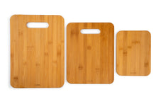 Load image into Gallery viewer, Core Kitchen 3-Piece Bamboo Cutting Board Set
