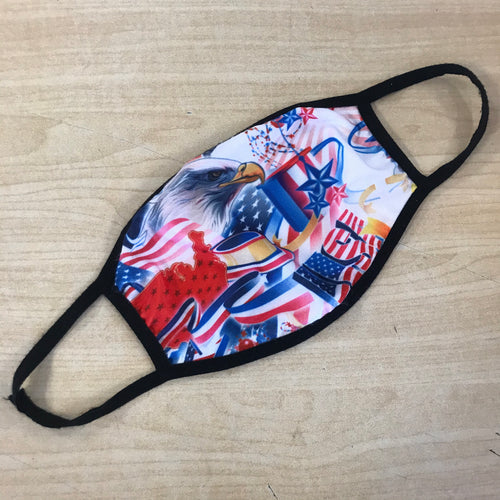 USA Patriotic Unisex Face Mask