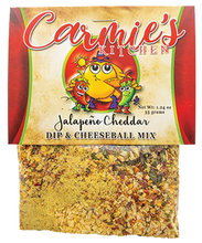 Load image into Gallery viewer, Carmie&#39;s Kitchen Jalapeno Cheddar Dip Mix