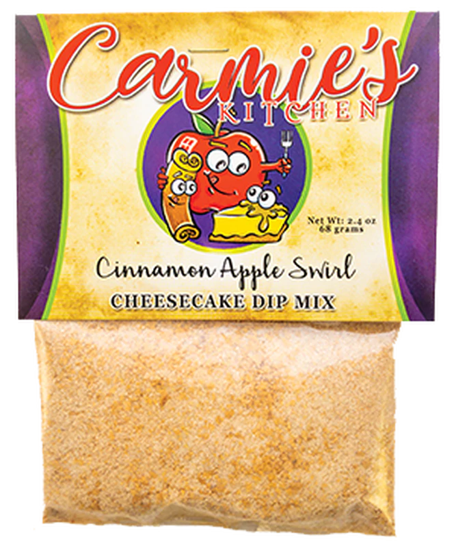 Carmie's Kitchen Cinnamon Apple Swirl Cheesecake Dip Mix
