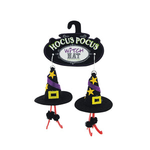 Hocus Pocus Witch Hat Earrings