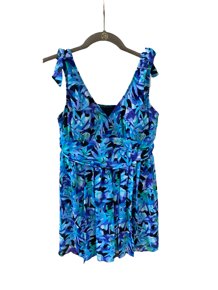 Fit 4 U Wrap Shoulder Tie Romper Swimsuit Outlet Express Fit 4 U Wrap Shoulder Tie Romper Swimsuit Outlet Express