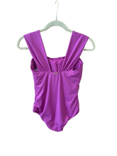 Load image into Gallery viewer, Jantzen Glamour Maillot Cap-Sleeve One-Piece Swimsuit