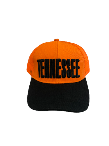 Embroidered Block Letter Tennessee Cap