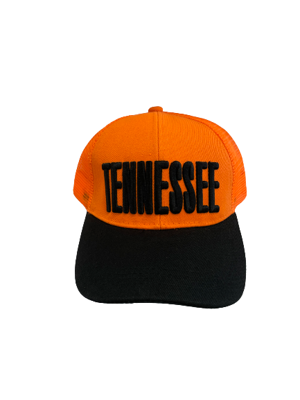 Embroidered Block Letter Tennessee Cap