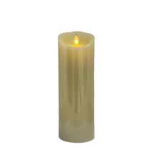 Load image into Gallery viewer, Luminara 8&quot; Ivory Pillar Candle