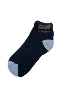 Men's Tennessee Flag Cuff Ankle Socks (3 Pack)