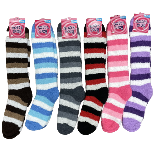 Soft & Cozy Women's Fuzzy Boot Socks