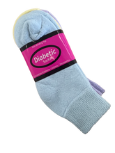 Load image into Gallery viewer, Women’s Low Cut Non-Binding Diabetic Socks (3 Pairs)