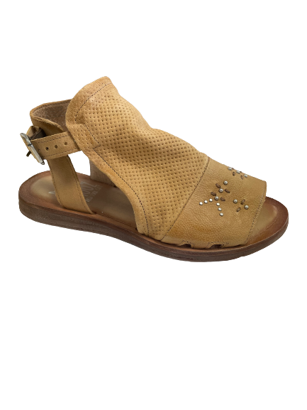 Miz Mooz Fifi Leather Ankle-Strap Sandals