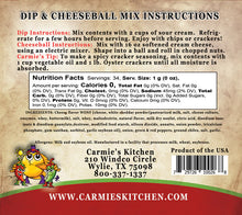 Load image into Gallery viewer, Carmie&#39;s Kitchen Jalapeno Cheddar Dip Mix